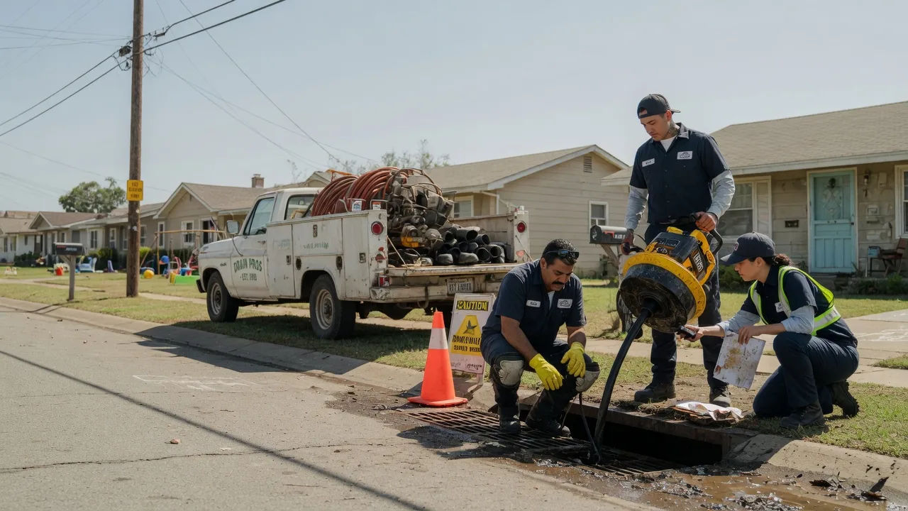 Drain Cleaning in Bison, OK near me